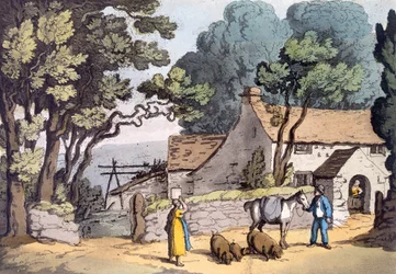 Ein Cottage im Herzogtum Cornwall, 1822